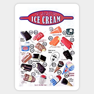 Jojo's Ice Cream Sticker